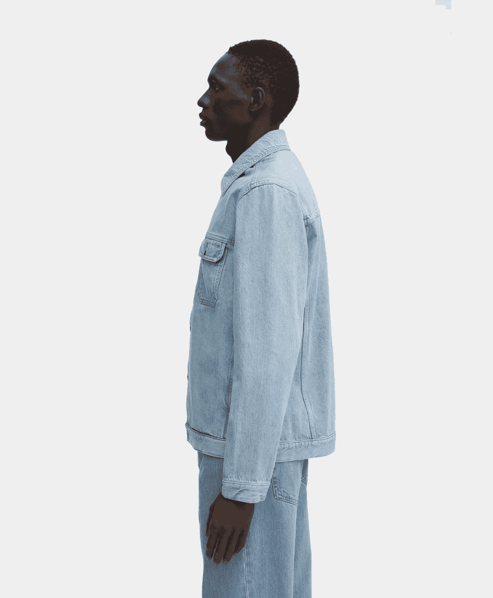 asket The Washed Denim Jacket