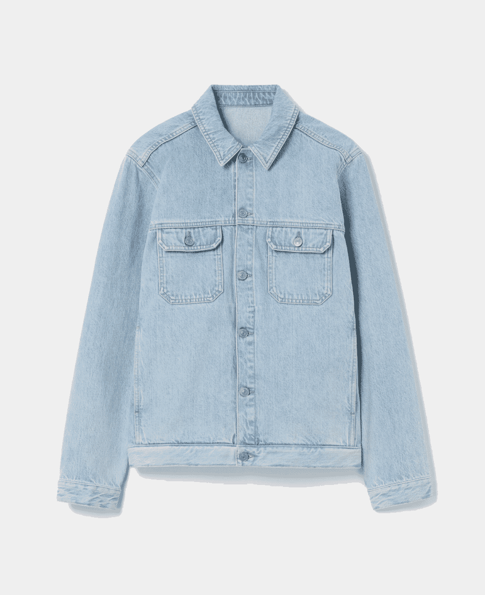 asket The Washed Denim Jacket