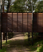 Like a Sculpture in the Trees: Sawmill Treehouse by Robbie Walker Design