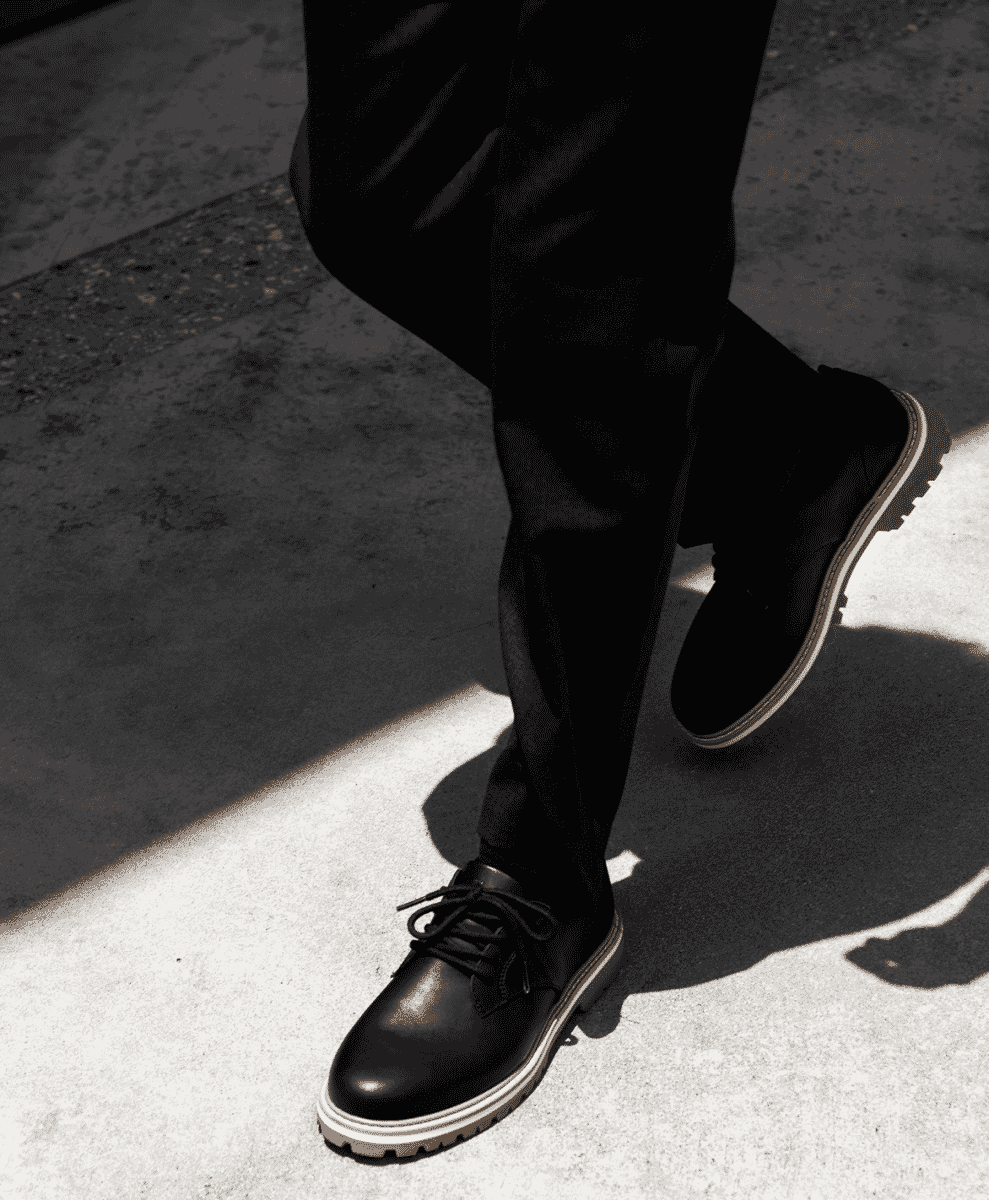 BLACK DERBY SHOE CLAE Heritage Line Serves Sustainable Shoes With a Twist