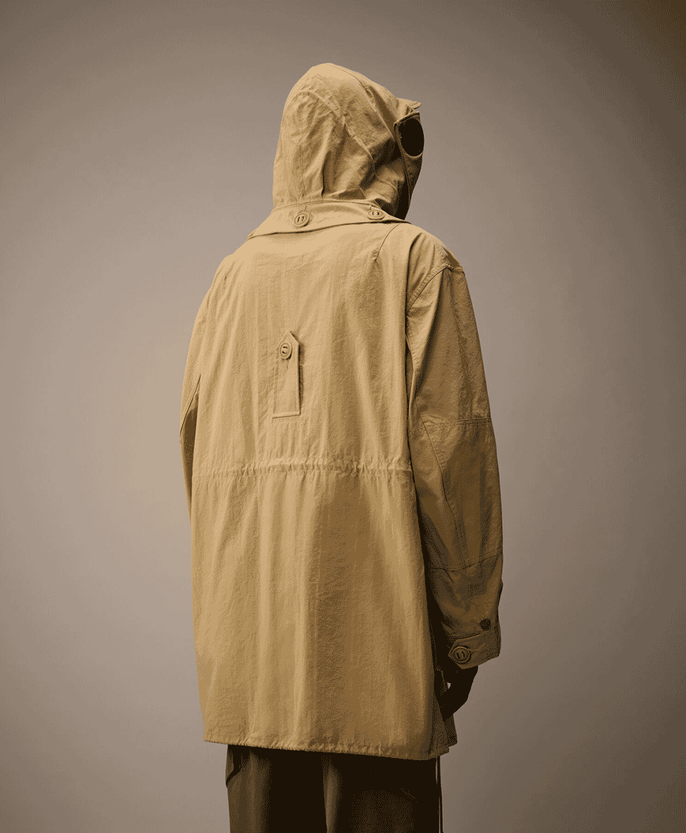 Junya Watanabe MAN x C.P. Company Has Us Praying for Rain ss25 Trench Coat Beige