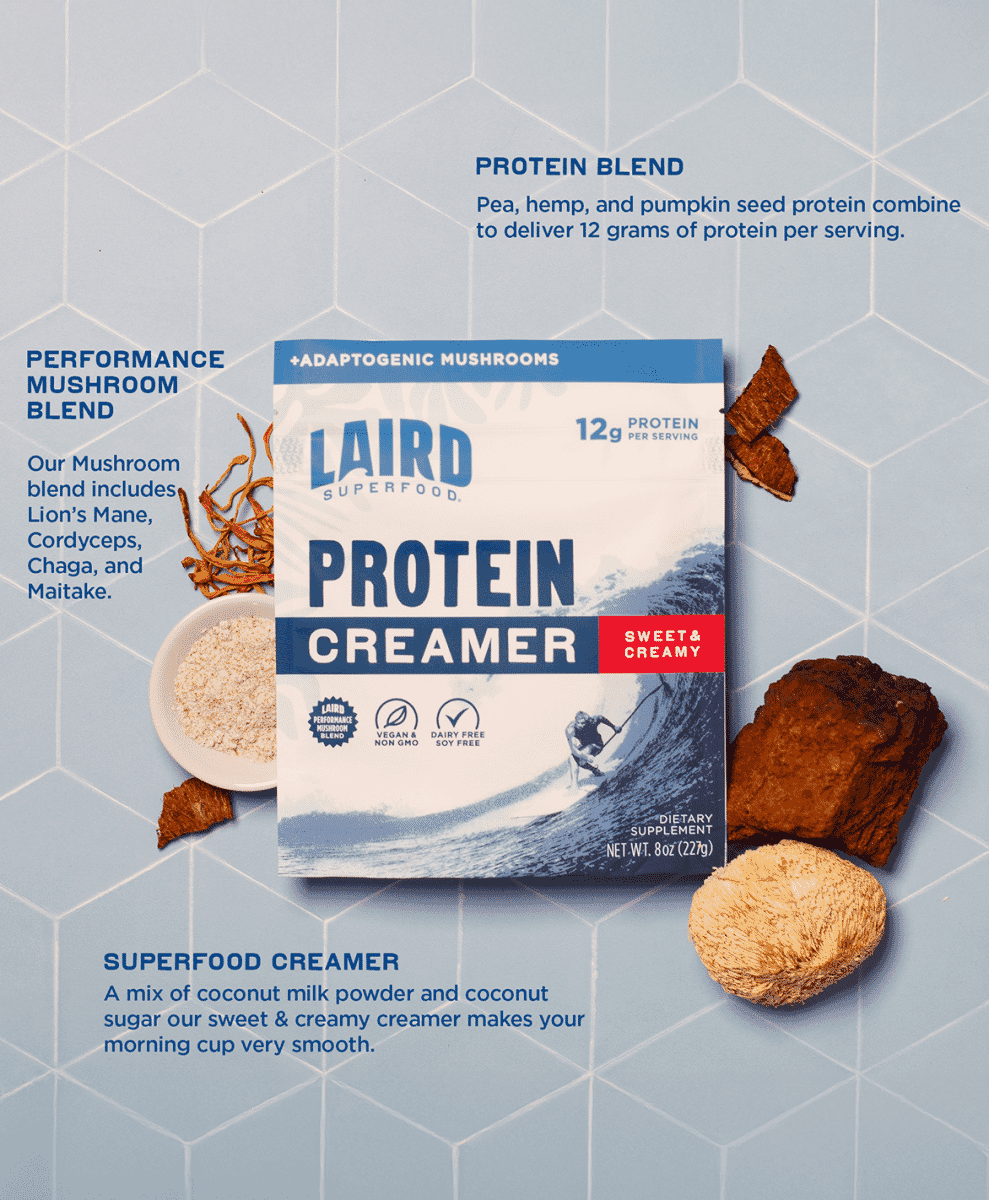 LAIRD SUPERFOOD PROTEIN CREAMER COFFE