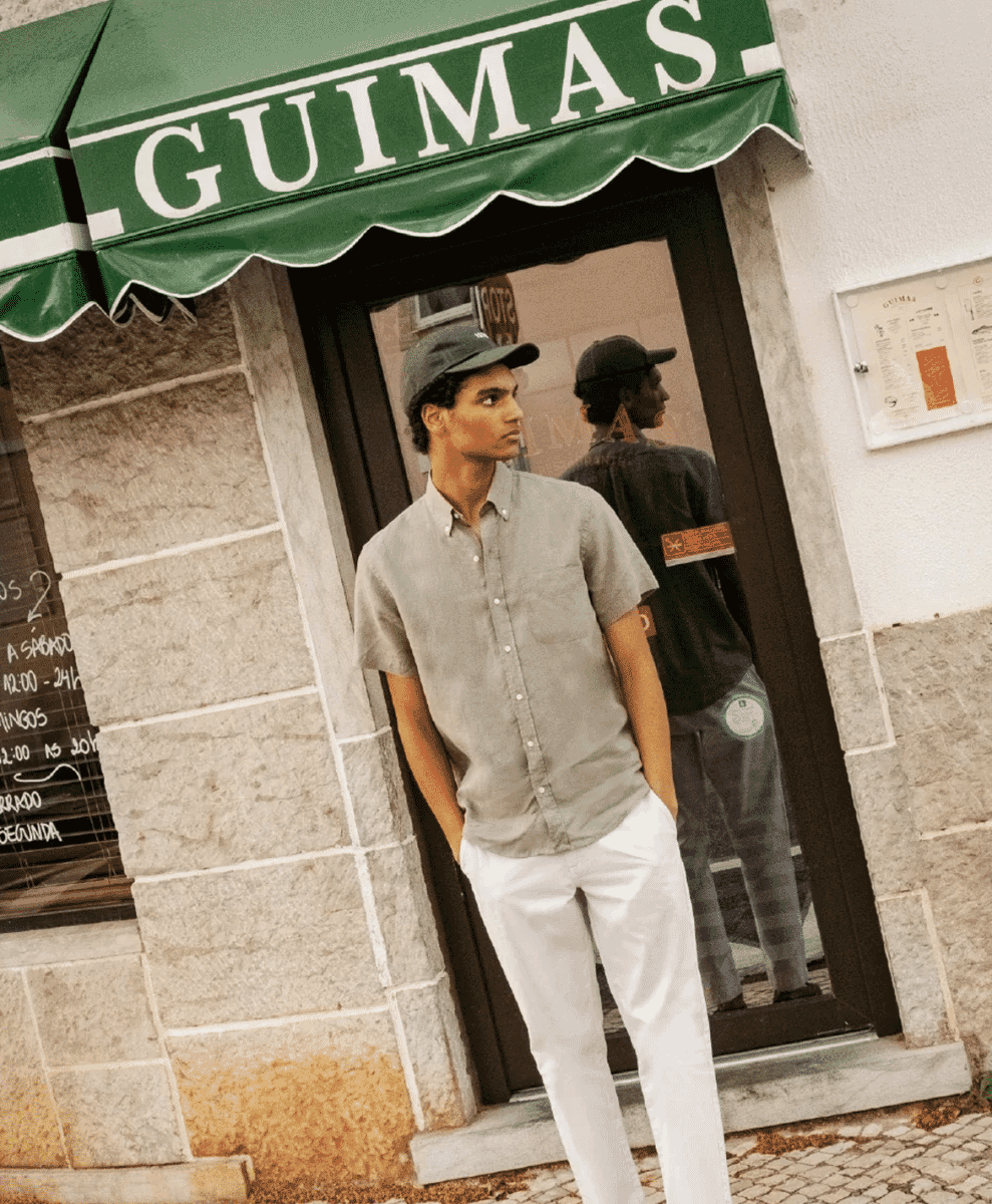 ISTO LINEN SS25 KAHNI SHIRT SHORT SLEEVED