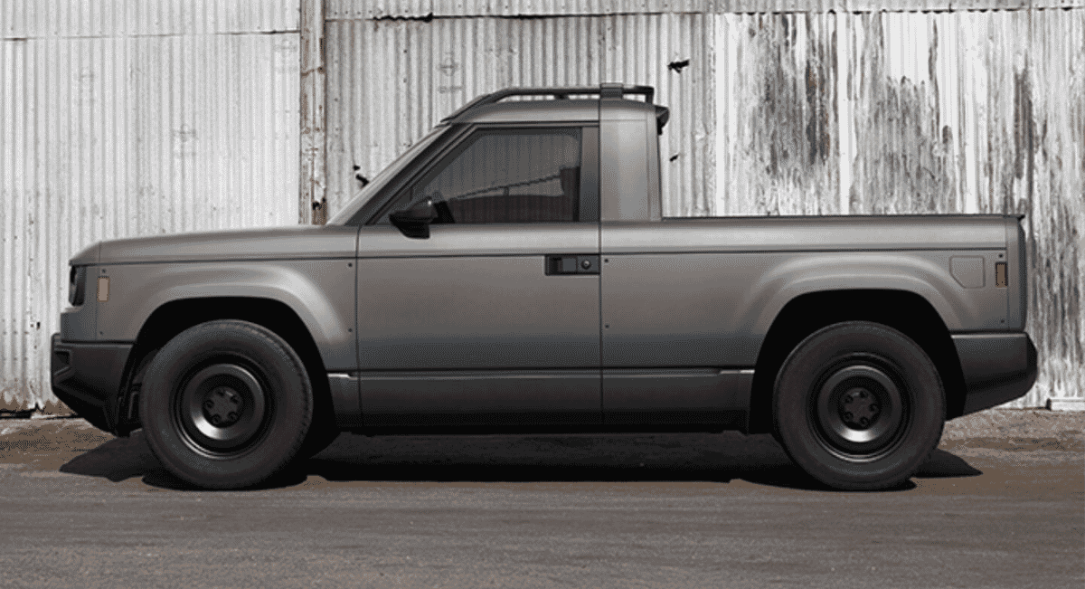 slate truck black Model T.