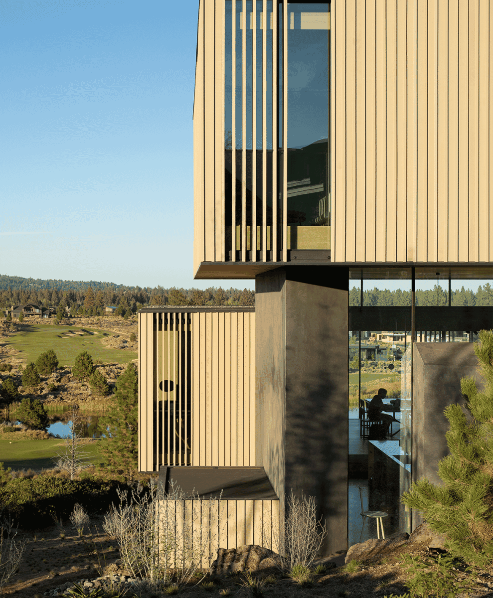 Arthouse Architecture: Tetherow Overlook House by Hacker