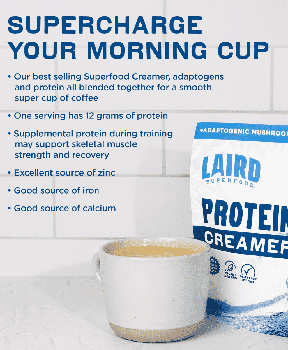 LAIRD SUPERFOOD PROTEIN CREAMER COFFE