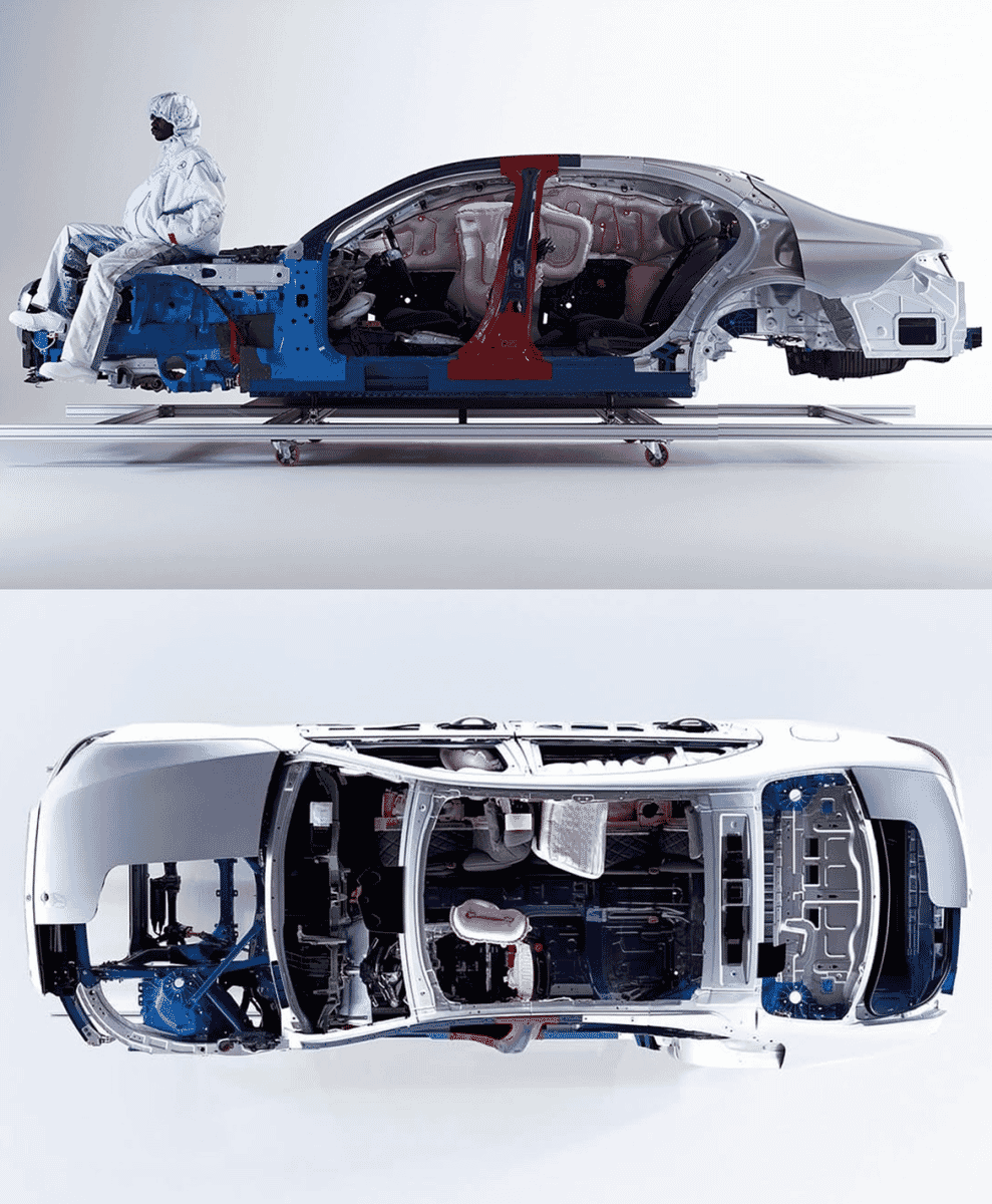 Upcycled Mercedes Airbags by Heron Preston
