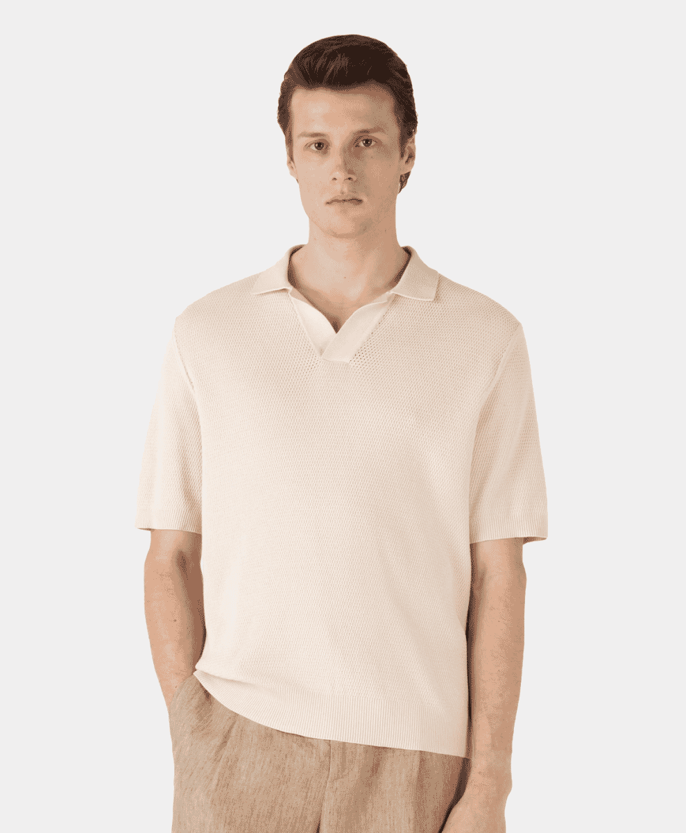 sunspel Summer knitted shirt