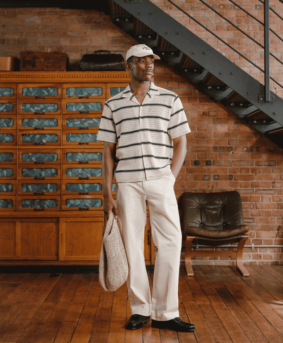 percival Summer knitted shirt