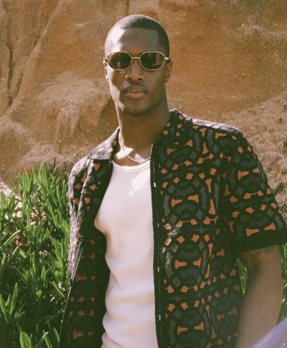 Summer knitted shirt wax london