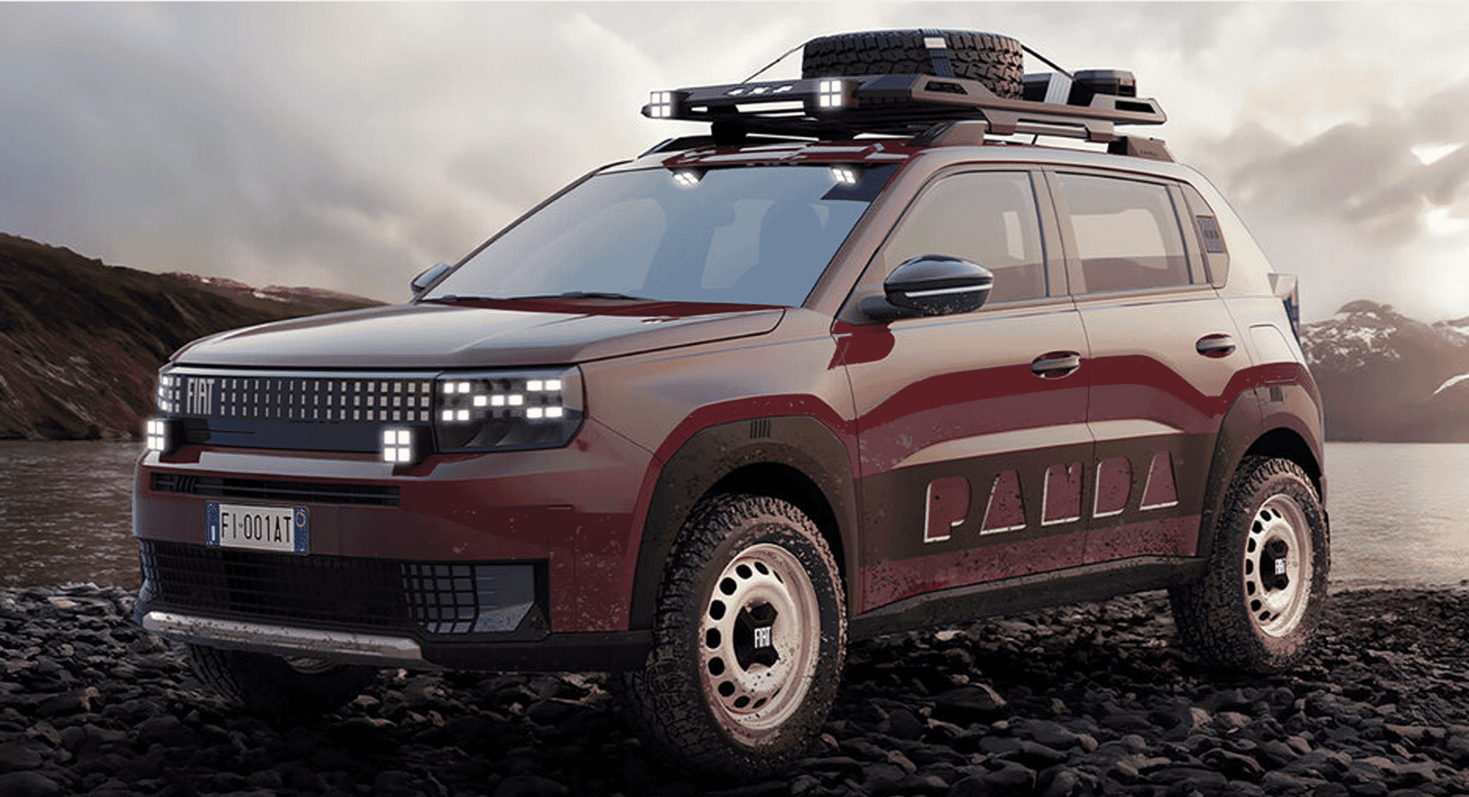 Go-Anywhere Legend Reborn: Grande Panda 4x4 Concept by Fiat
