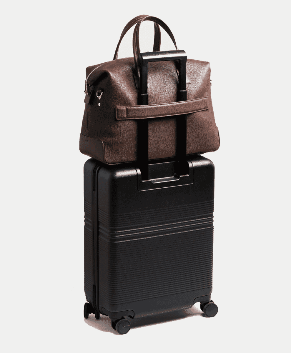 48-HOUR BAG
WESLEY | Chestnut Grained Leather LUNDI