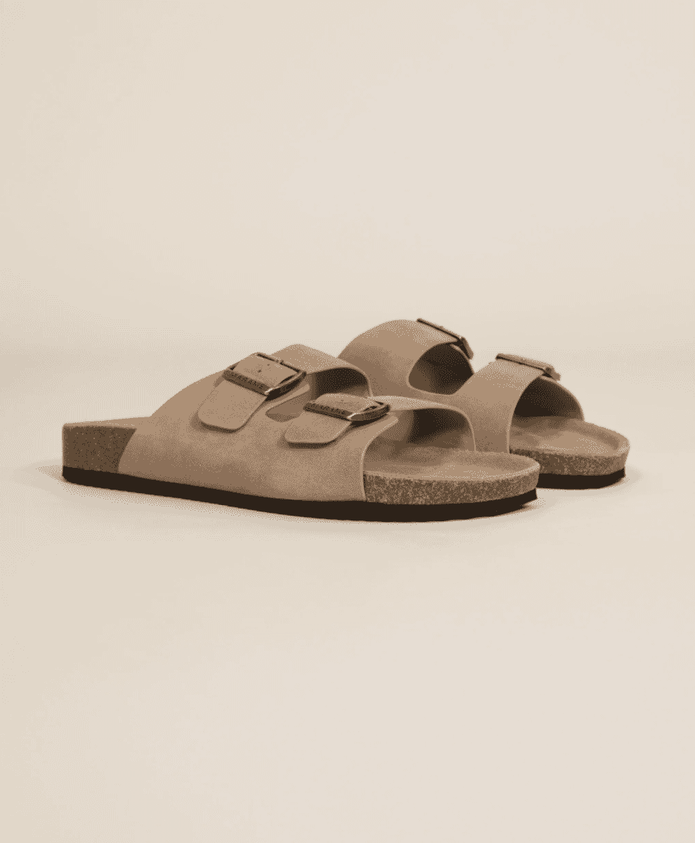 Suede Sandals IN Clay Marame