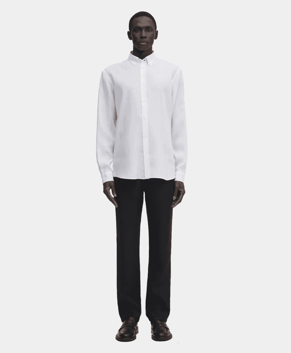 Linen Shirt ASKET white ecru