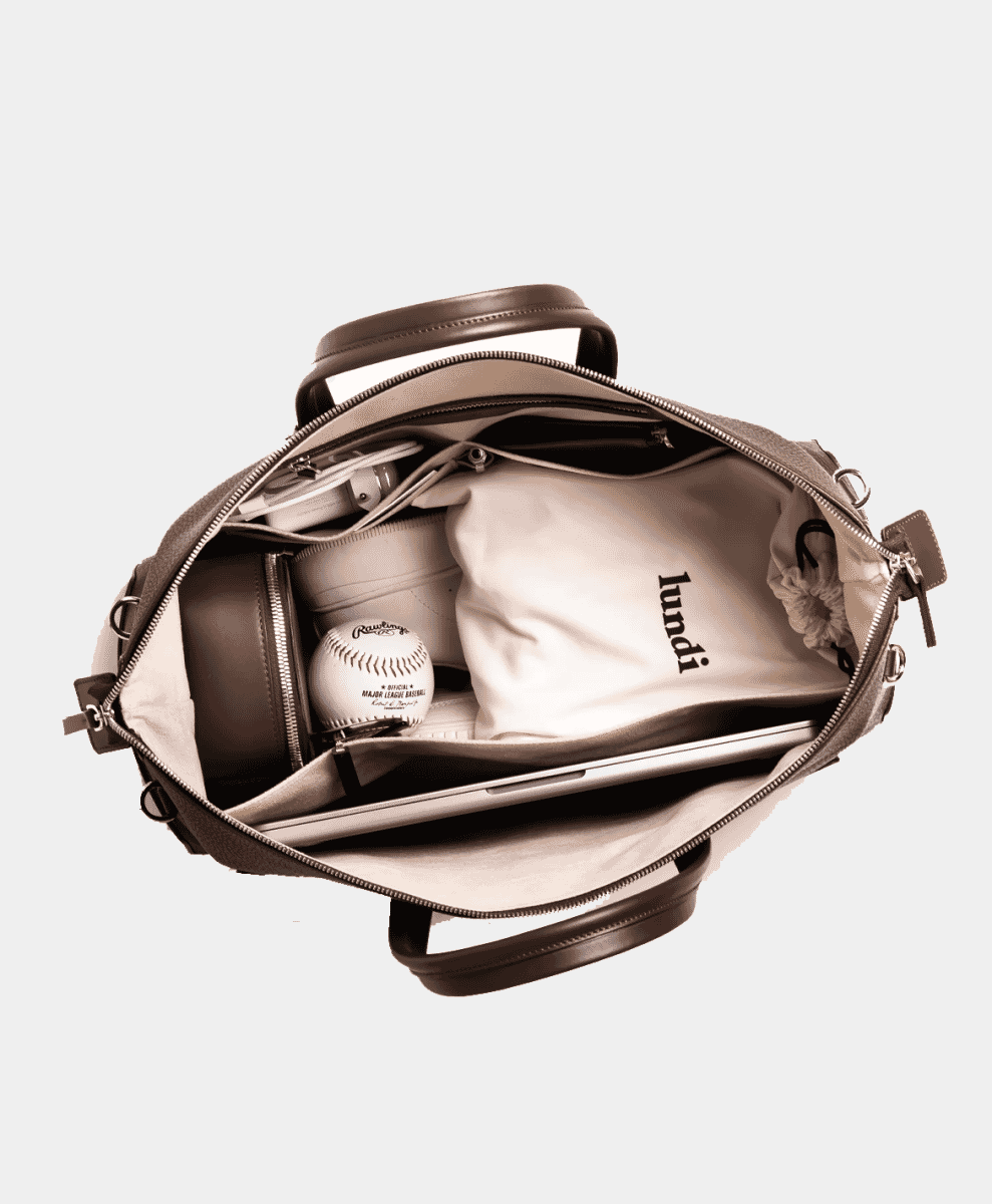 48-HOUR BAG
WESLEY | Chestnut Grained Leather LUNDI