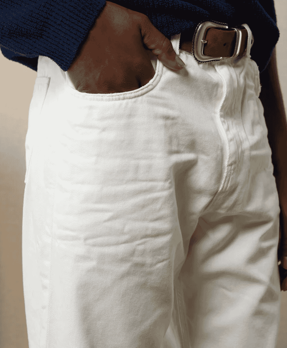 Volpaia Velasca white jeans