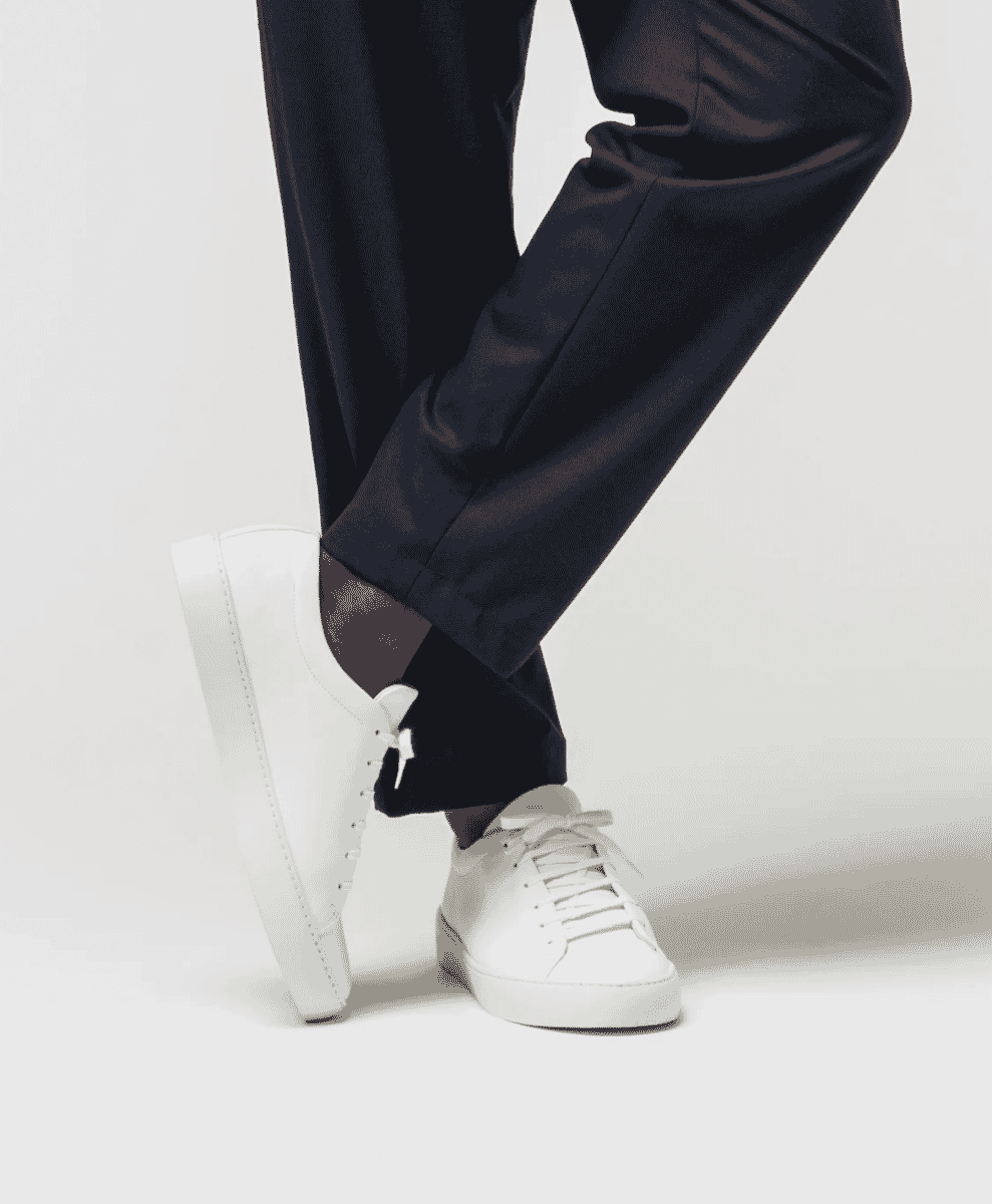 Royal White JAK WHITE TRAINERS