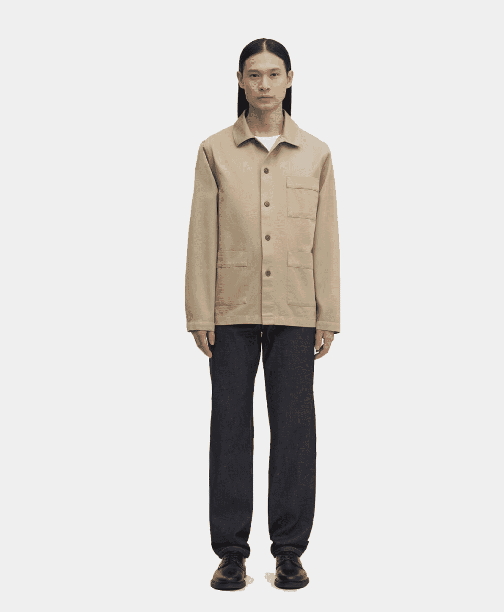 The Overshirt Beige asket