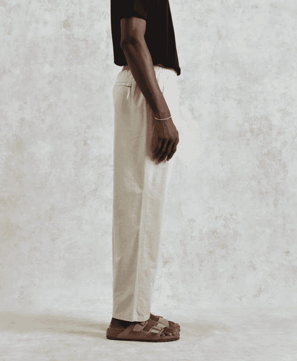 Linen drawstring trousers Wax London