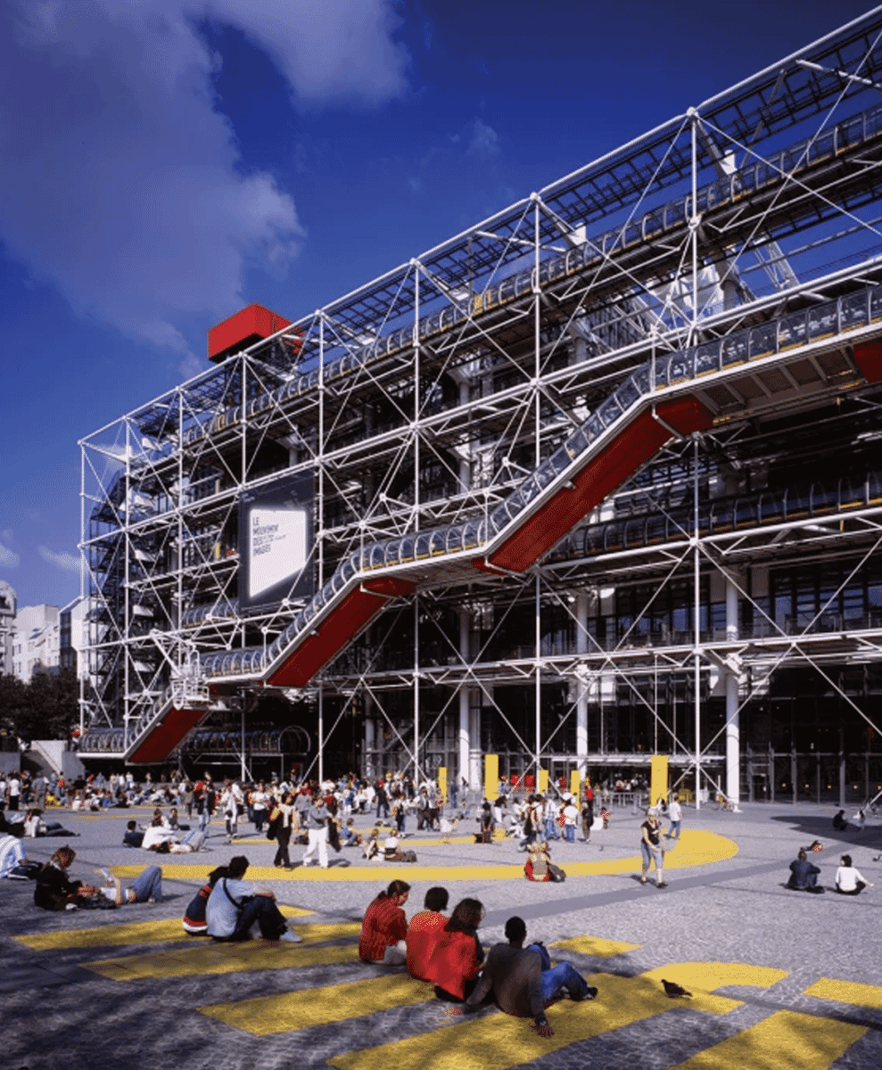 Architect Richard Rogers Pompidou Centre