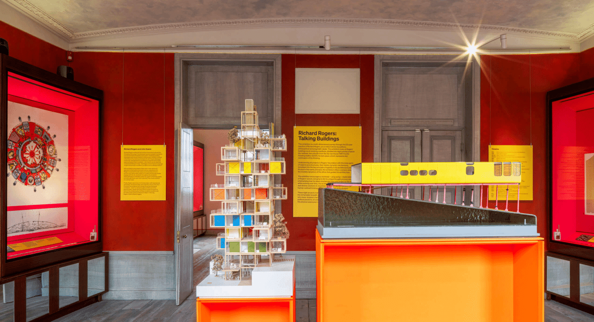Architect Richard Rogers Pompidou Centre