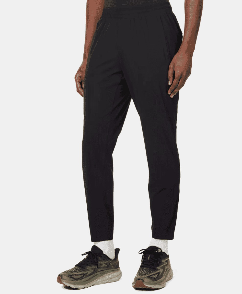 Lululemon black travel trousers