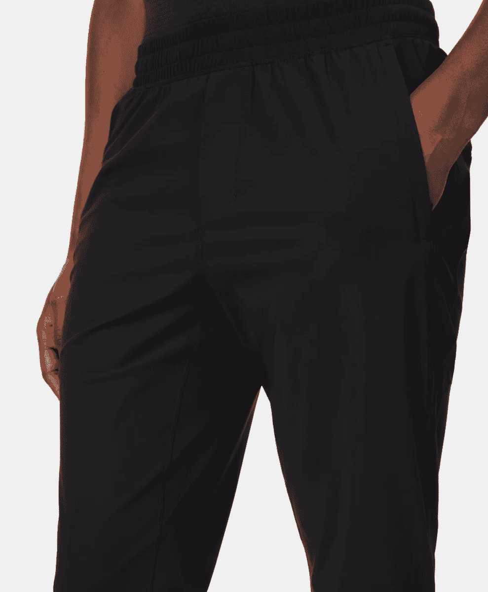 Lululemon black travel trousers