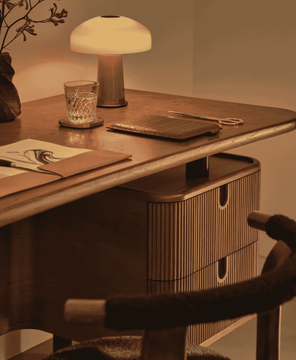 Janie Portable Lamp, Green soho home