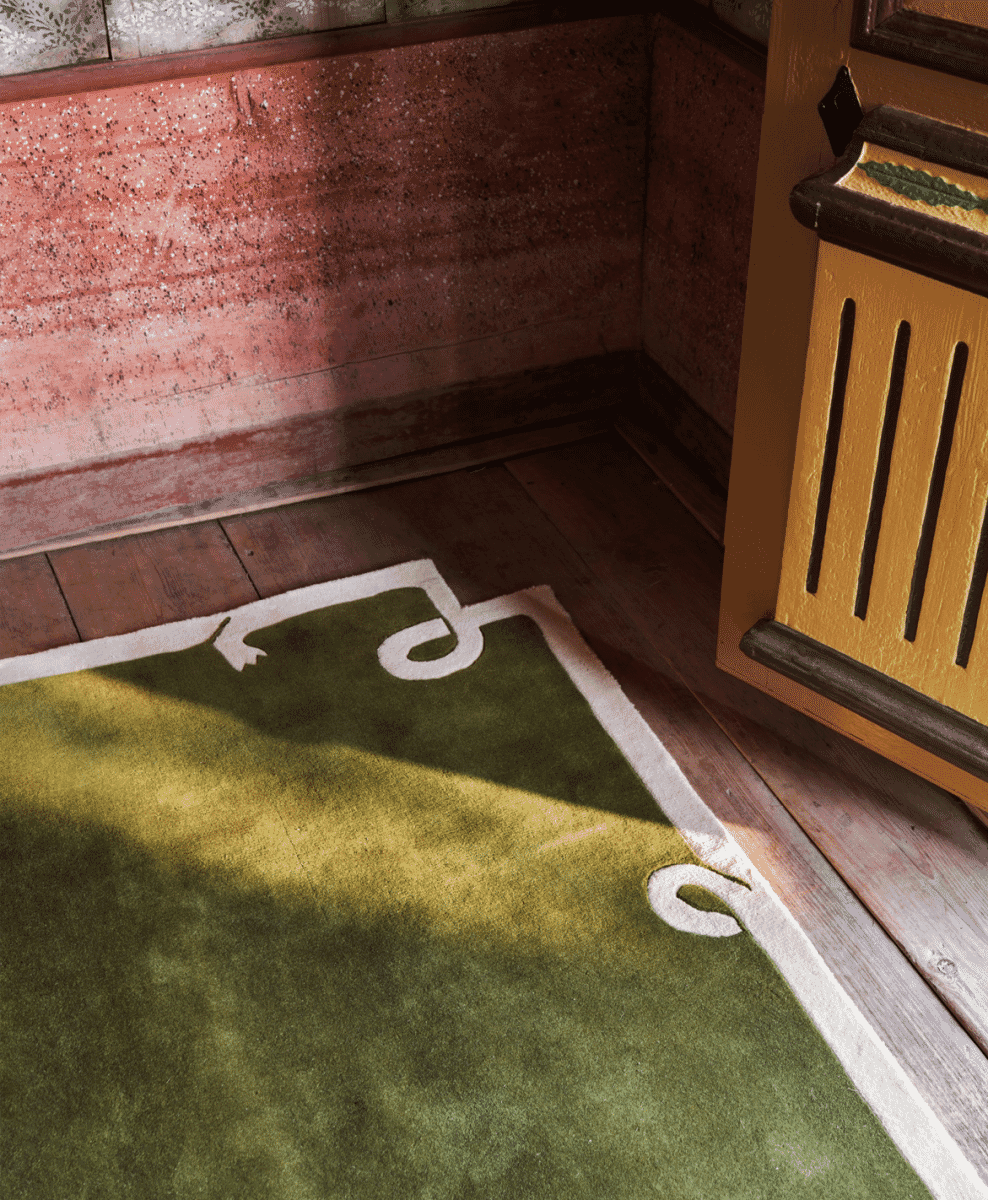 Loops – Green Rug