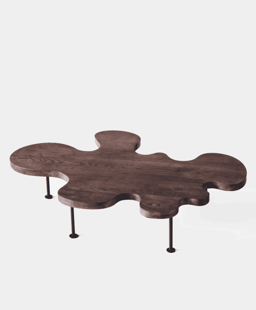 Sculptural coffee table