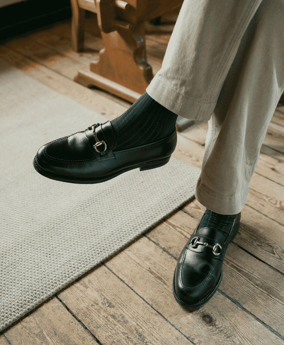 myqrvist loafer black leather