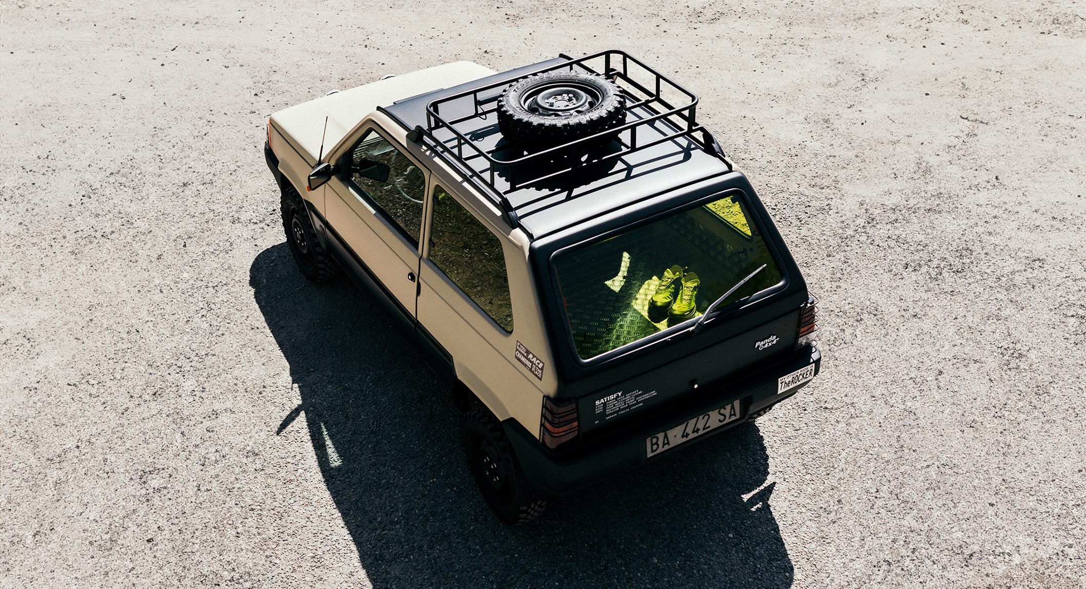 Satisfy's Custom Fiat Panda: The Unofficial Winner of UTMB