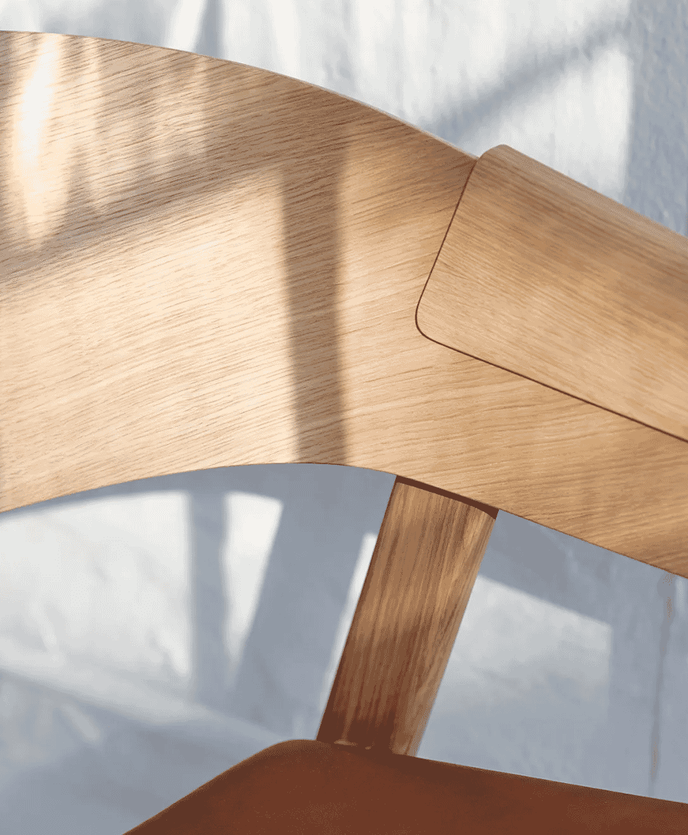 Thomas Bentzen for
Muuto
Cover lounge chair leather
Refine leather cognac-oak