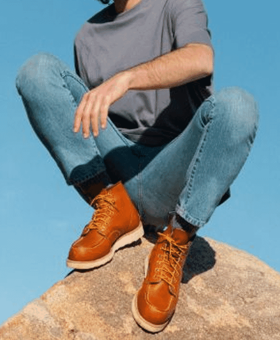 red wing Men's shoes for autumn: 