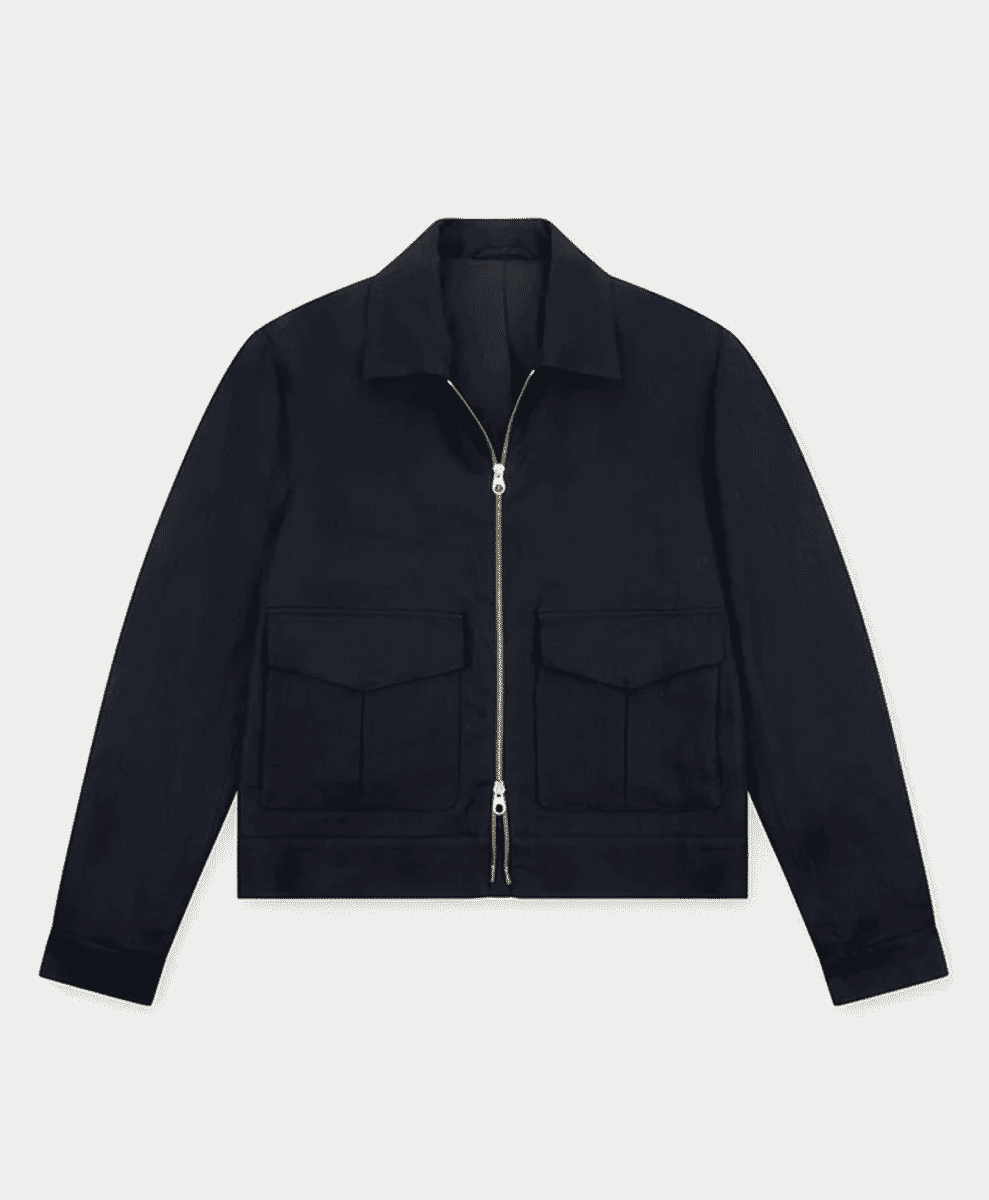 besnard flight jacket navy