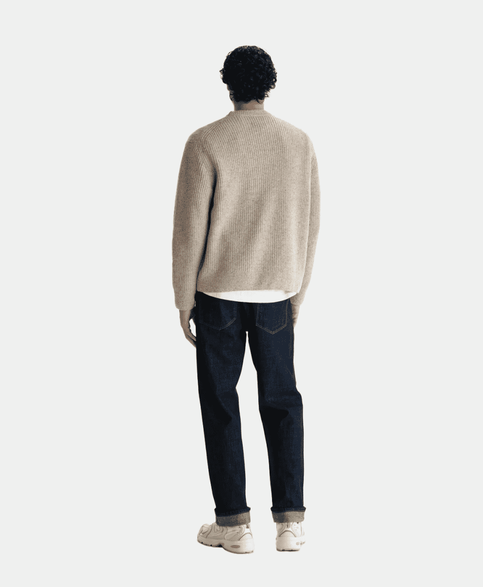Wilde - Natural Donegal Wool Crewneck