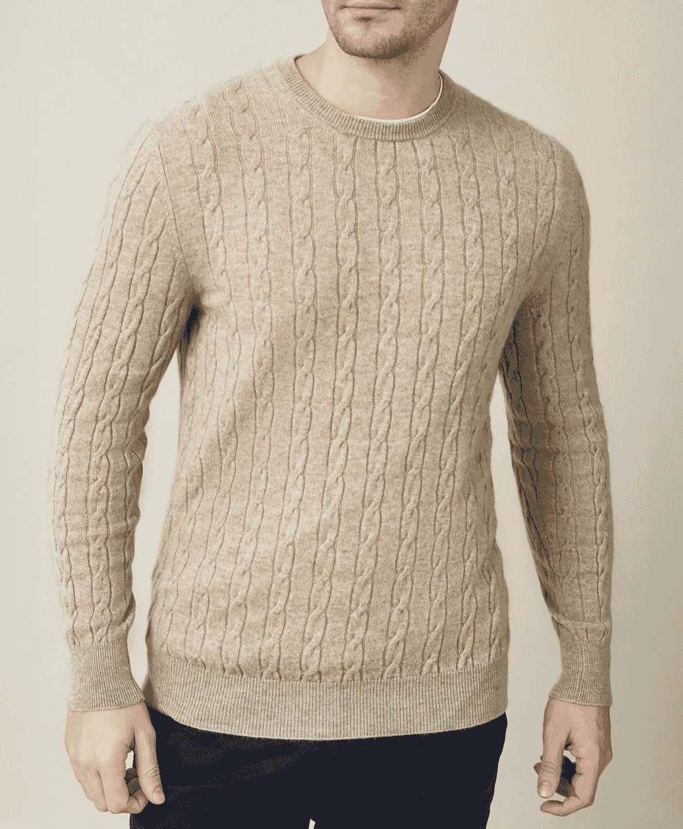 Cable Knit
2-Ply Cashmere