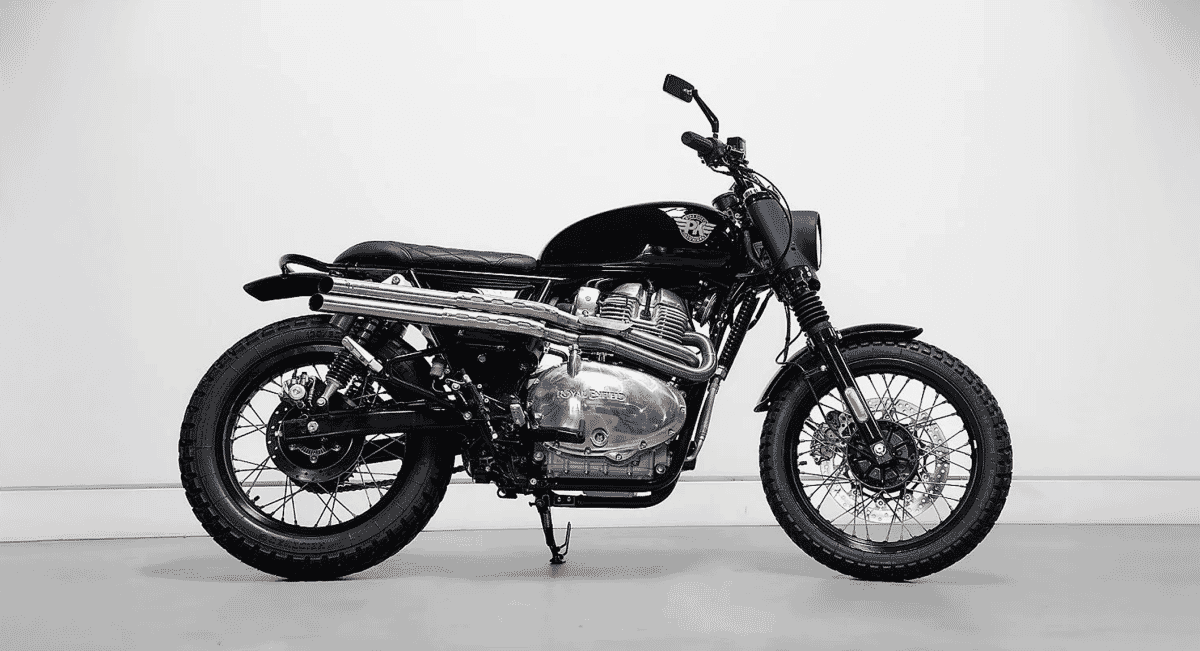 Mission Possible: BSMC x Pom Klementieff Royal Enfield 650 Scrambler