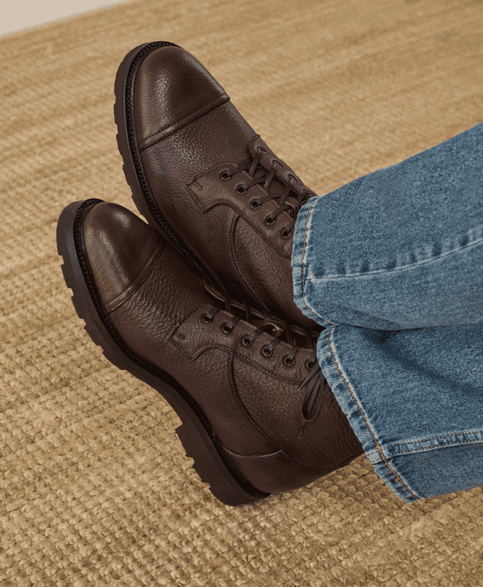 velasca 
Country boots
Lustrafer
Deer leather