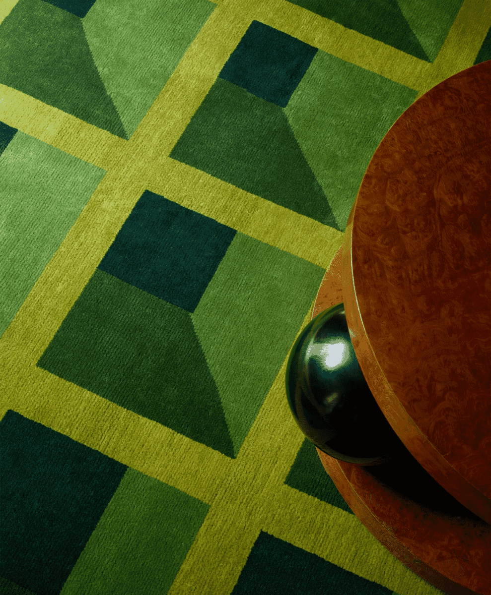 Garden Maze Rug by Nordic Knots