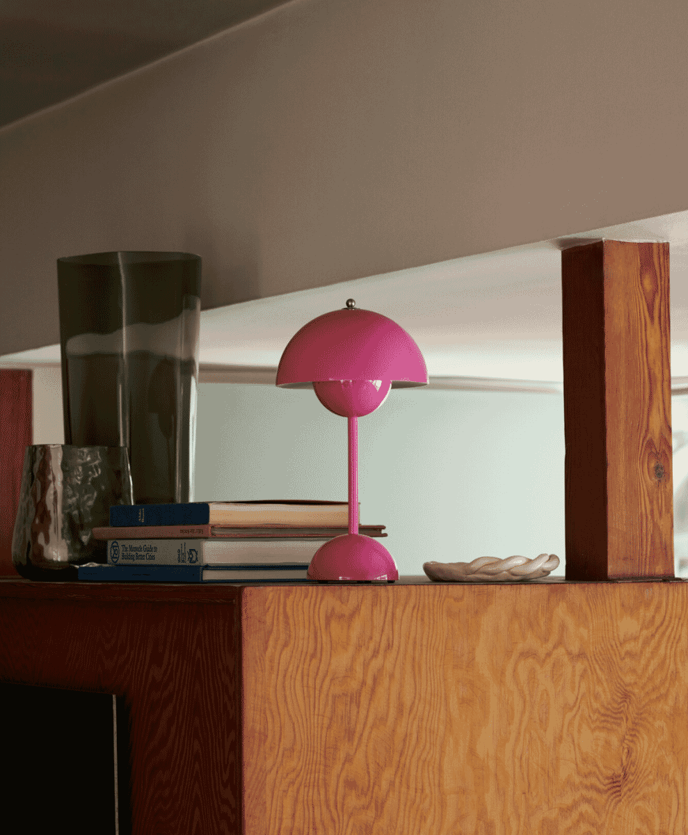 Flowerpot Portable Lamp by &Tradition