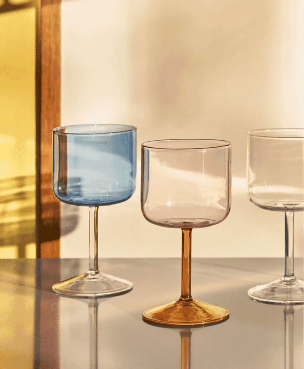 HAY Tint Wine Glasses