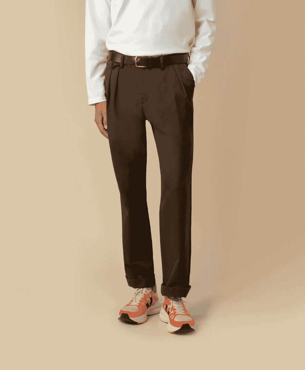 isto brown trousers
