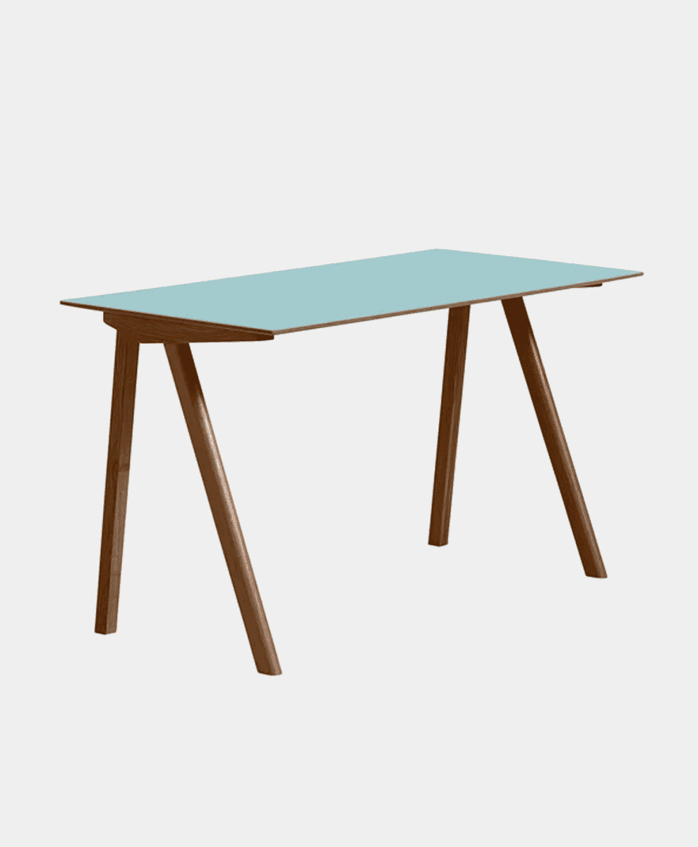 HAY CPH 90 Desk - Water-based lacquered oak / Off white linoleum
