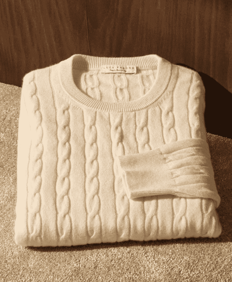 Cable Knit
2-Ply Cashmere