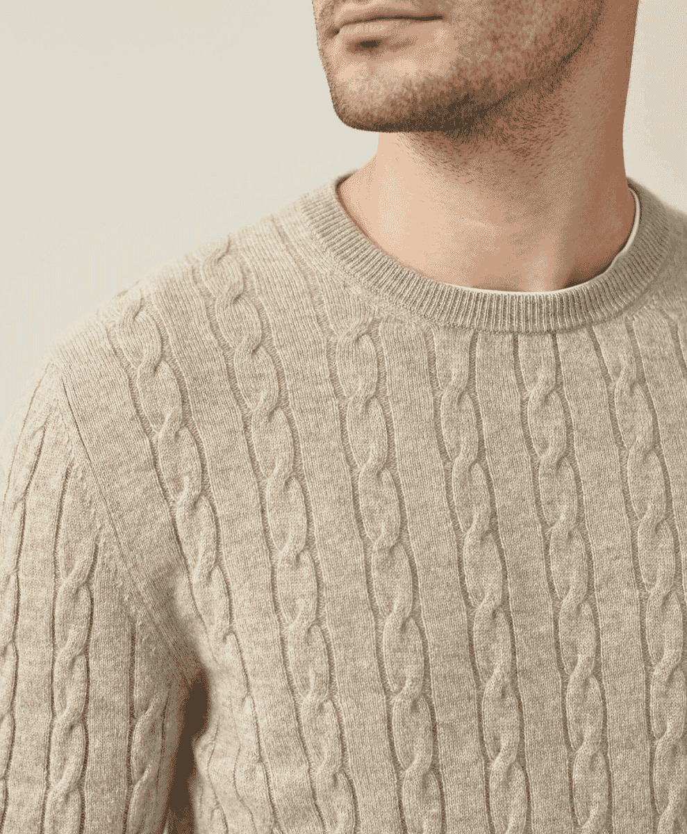 Cable Knit
2-Ply Cashmere