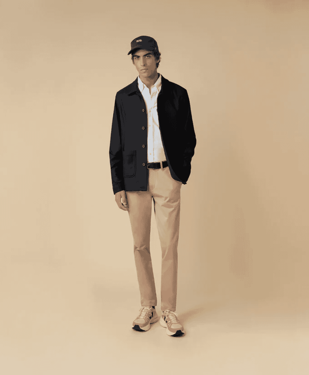 isto RECYCLED WOOL WORK JACKET