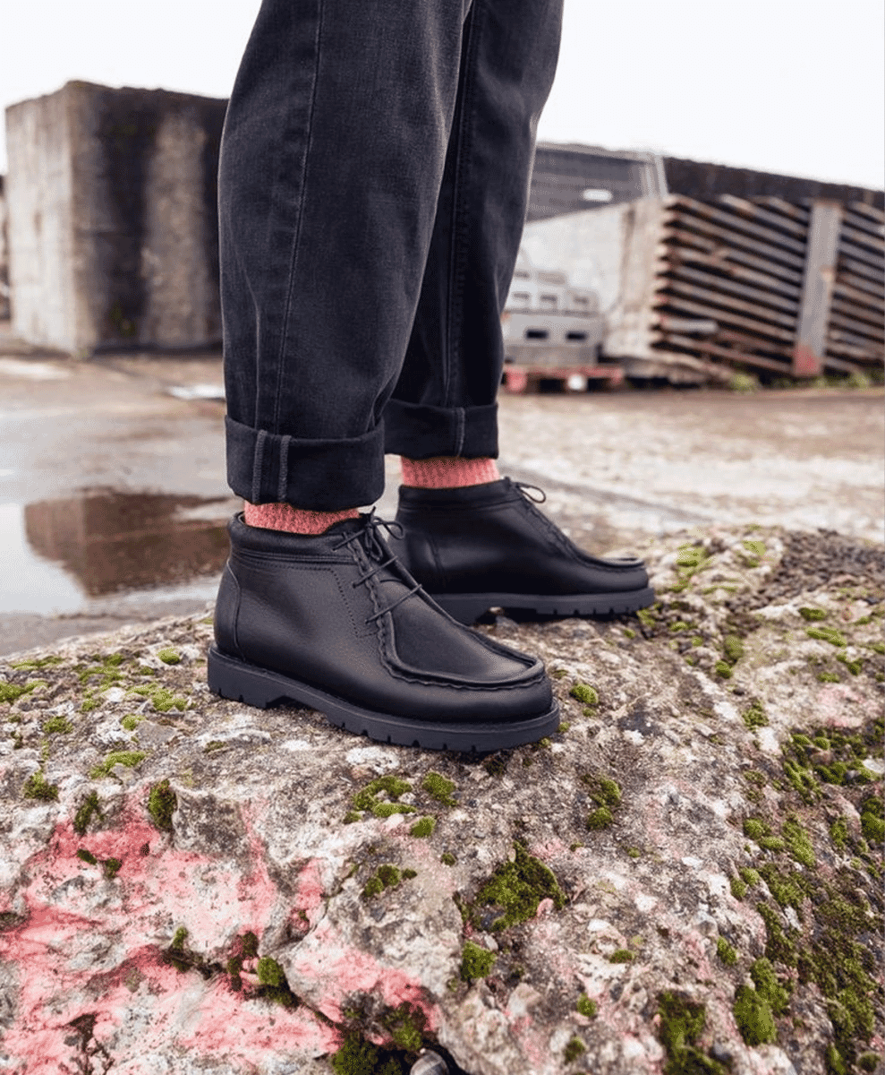 PARURE VGT

Black Leather Chunky Boots