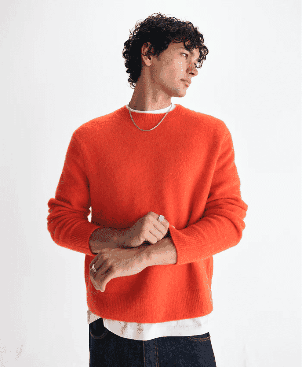 Wax London Fluffy Wool Crewneck