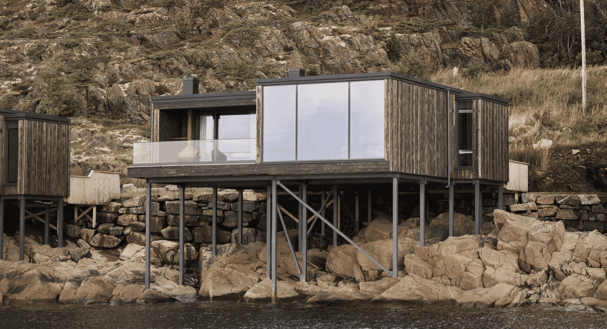 Kitchen With a View: Vipp Cabin Lofoten by Logg Arkitekter